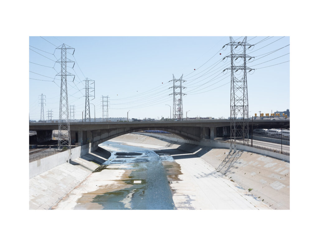 bridge crossing the Los Angeles River